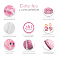 thumbnail image 5 of Silla Mecedora Para Bebes Columpio Control Remoto Mosquitero Rosa, 5 of 5