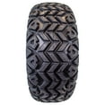 thumbnail image 6 of 23X10.50-12 Golf Cart ATV Offroad Tire On 12X7 Gloss Black Rim B4 All Terrain Mud Turf Knobby, 6 of 6