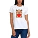 thumbnail image 1 of Playera Blanca Camiseta Unisex Estampada Capibara Te Quiero, 1 of 4