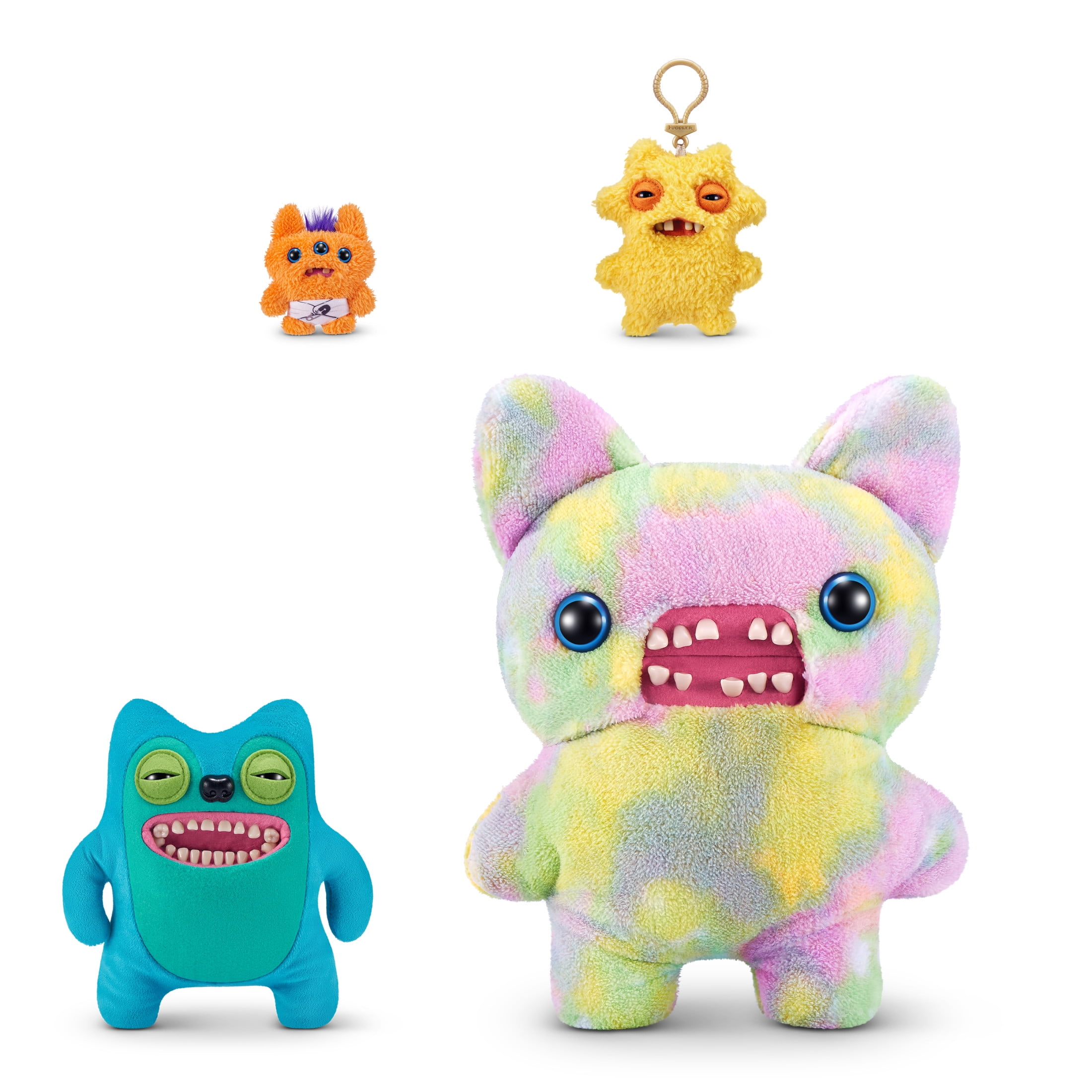 Fuggler New Fuggs on the Block 9 inch (Greedy Grinner), Funny Ugly Monster Soft Plush Toy by ZURU  (图4)