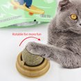 thumbnail image 4 of Rascador de hierba gatera Natural para gatos, Bola de pared de juguete, elimina bolas para promover la digestión, bocadillo de hierba para gatos, 4 of 5