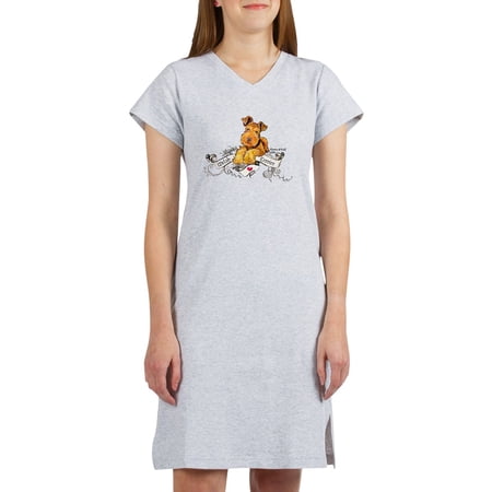 CafePress - Welsh Terrier World - Women s Nightshirt