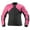 Pink, variant on Fulmer, LJ134PNKS, Women's Supertrak II Motorcycle Jacket Textile/Mesh CE Armor - Pink, S