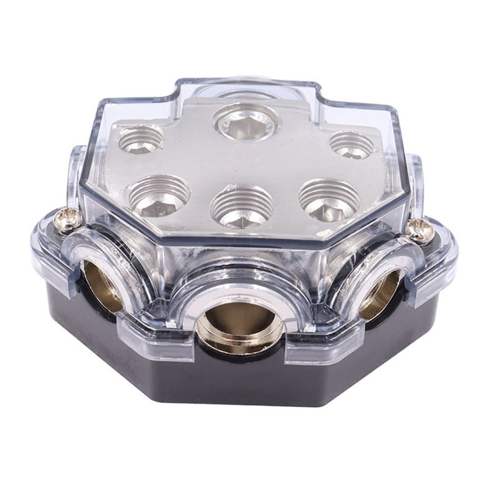 iSpchen Power Distribution Block Mini Camper Car Audio Fuse Block For