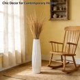 thumbnail image 5 of Large White Ceramic Floor Vase, 28" Tall Vase for Flowers and Modern Home Décor, 5 of 9