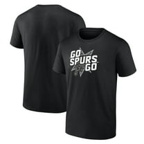 Men's Black San Antonio Spurs Pick & Roll Coverage T-Shirt