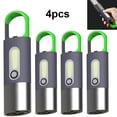 thumbnail image 5 of 4 Uds Potente Mini Llavero LED Linterna Antorcha Lámpara Bolsillo para Acampar Al Aire Libre, 5 of 5
