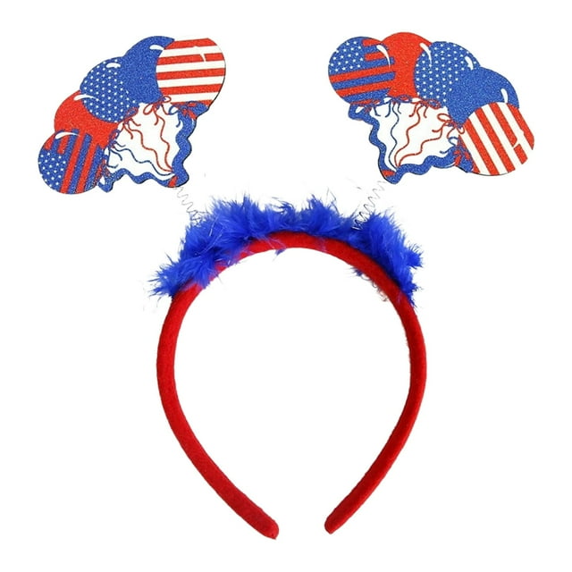 Home Decor Independence Day Hair Bands Party Decorations Colour Stripe Headbands Flag Headbands