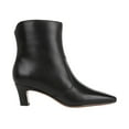 thumbnail image 2 of Franco Sarto Women's Black Leather Alexandria Ankle Boots 8M, 2 of 5