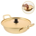 thumbnail image 4 of MasteelfCA 1Pc Binaural Aluminum Noodles Pot Heat-resistant Ramen Pan for Kitchen, 4 of 9