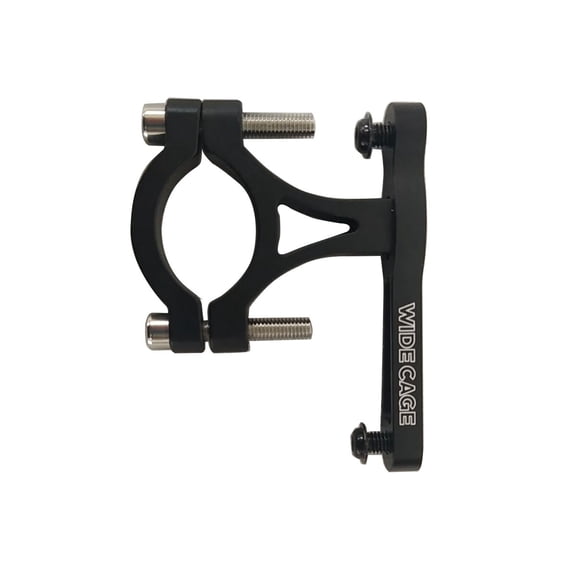 Wide Cage Bicycle Handlebar Adapter Mount for Bottle Cage