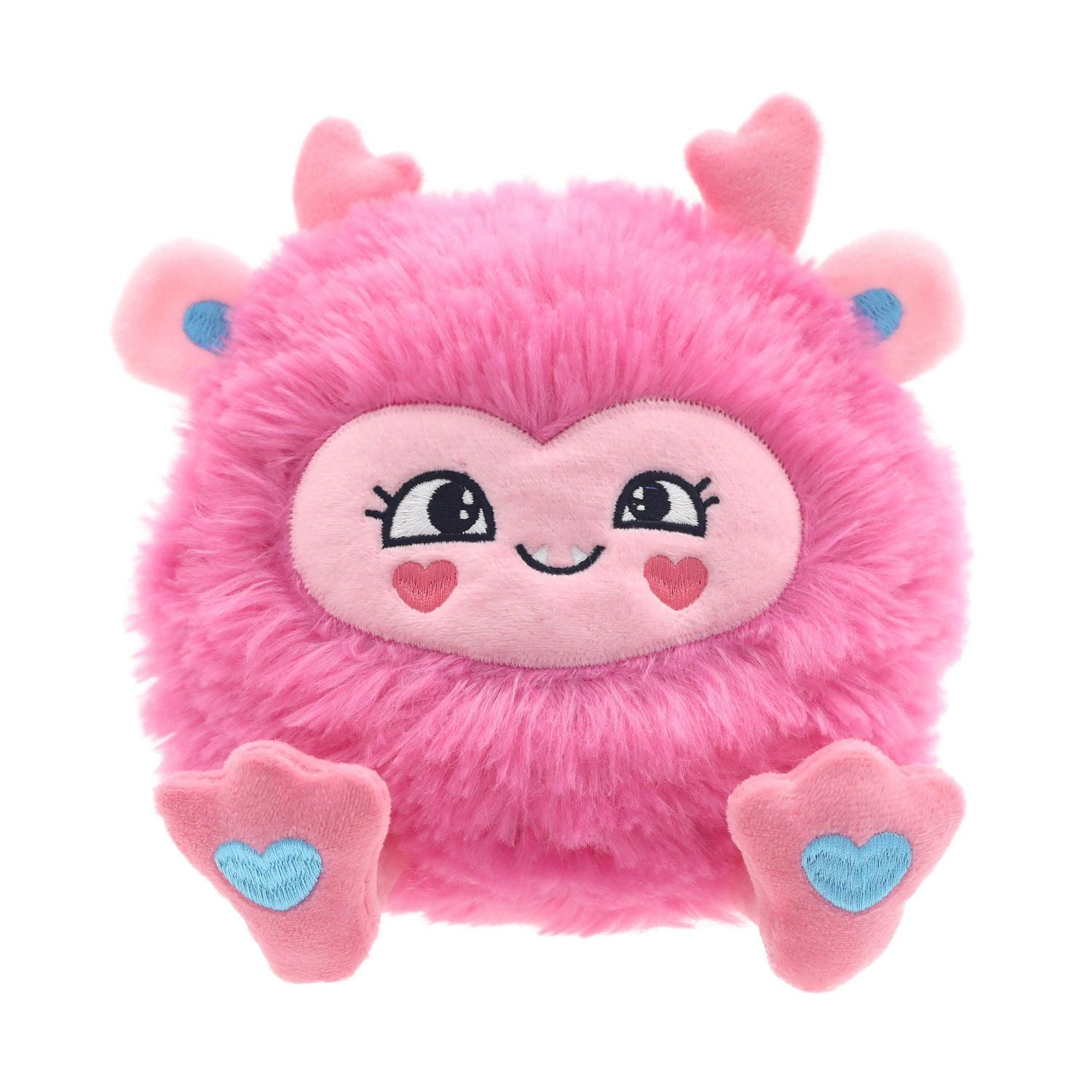 Way To Celebrate 7 Inch Valentine Roly Poly Pink Monster