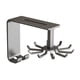 thumbnail image 1 of Perchero para utensilios de cocina, ganchos para utensilios de cocina con 10 ganchos, sin taladro, para utensilios de cocina Gris, 1 of 9