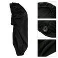 thumbnail image 4 of MasteelfCA Elastic Satin Sleep Long Hair Hat with Button for Braids Dreadlocks Hair, 4 of 7