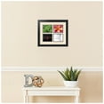 thumbnail image 2 of ArtToFrames Collage Photo Picture Frame with 4 - 4x5 Openings, Framed in Black with Alabaster and Black Mats (CDM-3926-3), 2 of 8