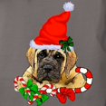 thumbnail image 3 of CafePress - English Mastiff Christmas T Shirt - Womens Comfort Colors® Shirt, 3 of 4
