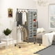 thumbnail image 3 of Organizador colgante Simple Houseware, paquete de 2, 10 estantes, gris, 3 of 4