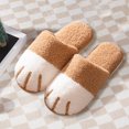 thumbnail image 4 of Zapatillas de casa con diseño de pata de gato para mujer y hombre, lindas zapatillas de animales, zapatillas de invierno para interior Ndcxsfigh Tenis De Mujer Tenis De Hombre, 4 of 5