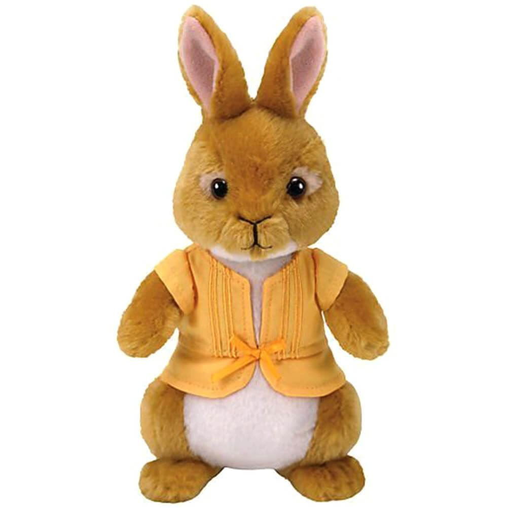 TY Beanie Babies Soft Toy 7" Flopsy Rabbit from the film "Peter Rabbit" Plush 