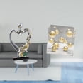 thumbnail image 2 of CarpNettore Romantic Couple Figurine with Acrylic Ball Cover Unique Desktop Ornament for Bedroom Wedding Bookshelf Cabinet Home Balcony Office Decor, 2 of 8