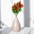 thumbnail image 4 of OULII 3Ud Rama De Fresas Artificiales En PVC Para Hogar Y Eventos Color Multicolor Reutilizable, 4 of 8