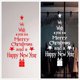 thumbnail image 4 of Pegatina de pared para ventana de Feliz Navidad, pegatinas creativas de Año Nuevo, impermeable, bendición, árbol de Navidad, decoración del hogar, 1 ud., 4 of 4
