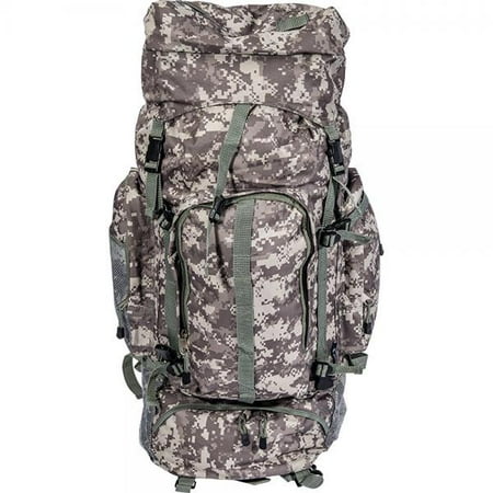 Camouflage Rolling Backpack - Extreme Pak™ Digital Camo Water-Resistant, Heavy-Duty Mountaineer' s Backpack