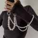 thumbnail image 1 of Phone Wrist Lanyard Strap Phone Charm Pearl Chain Accessories Beaded Phone Chain Strap, 1 of 1