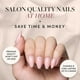 thumbnail image 2 of Set de uñas Glamnetic Wifey Short Almond Nude 30 de Press On Nails, 2 of 6