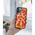 thumbnail image 5 of WIRESTER Shockproof Soft Rubber Cover Case for Apple iPhone 11 Pro Max 6.5" 2019, Pepperoni Pizza, 5 of 5