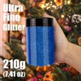 thumbnail image 4 of Glitter en polvo Estanoite azul iridiscente 210 g/7.41 oz PET, 4 of 7