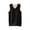 Black, variant on Solid Color Tank Tops for Men Imitation German Velvet Wool Silk Top V Neck Seamless Thick Warm Undershirt