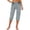 04# Light Blue, variant on Cargo Capris for Women Stretch Lightweight Casual Solid Cargo Hiking Pant Rolled Trousers Outdoor Clothes with Pockets,Light Blue S