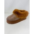 thumbnail image 4 of WILD DIVA Embellished Faux Fur Platform Booties for Women, 4 of 4