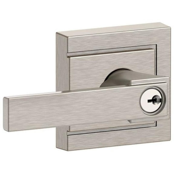 SCHLAGE F51A NBK 619 ULD Northbrook Door Lever Satin Nickel
