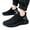 Black, variant on Mens Running Shoes Memory Foam Soft Sole Sport Sneakers Workout Gym Jogging Tennis Shoes