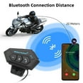 thumbnail image 4 of Motorcycle Helmet Bluetooth Headset Wireless Hands-Free Speaker Headphone, 4 of 8
