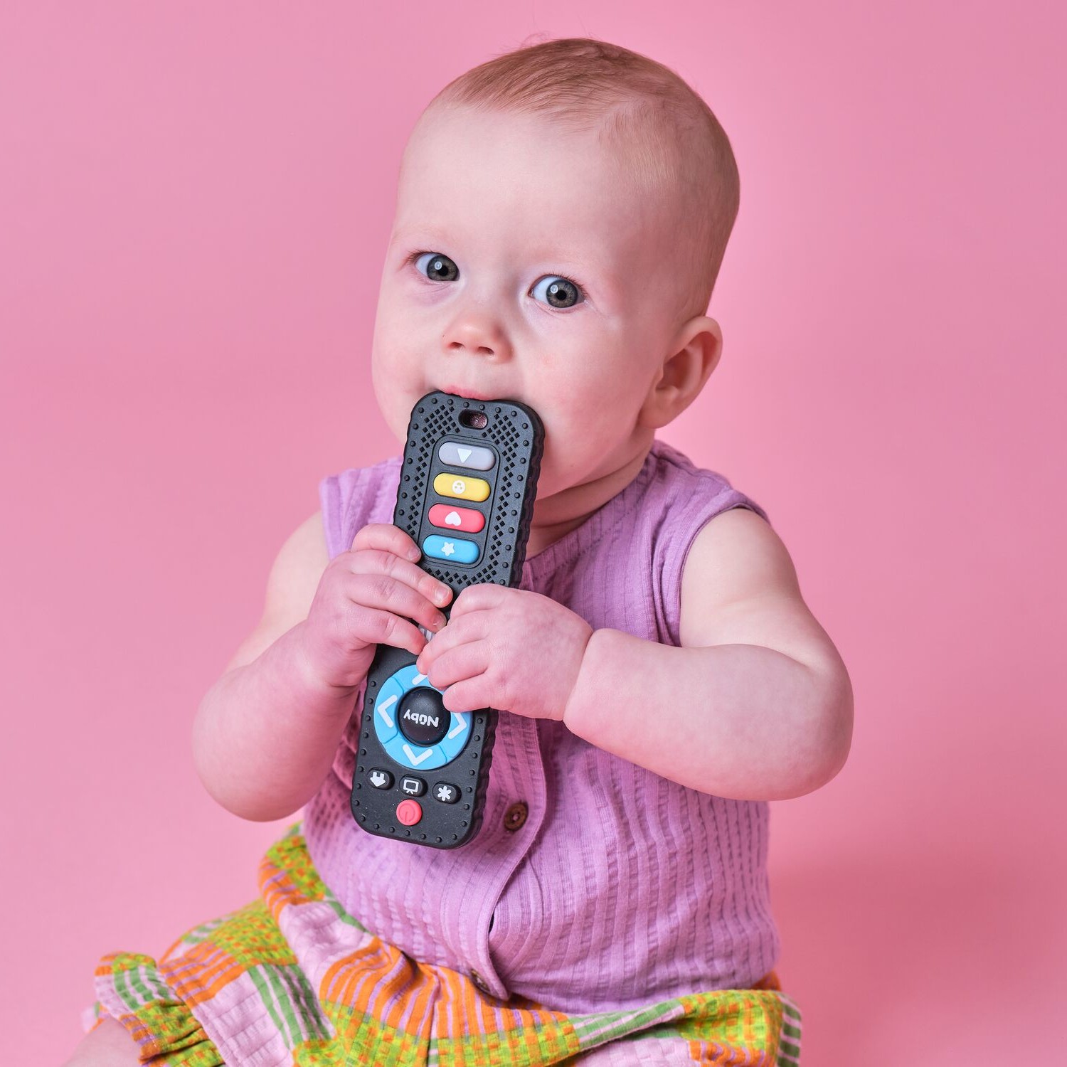 Nuby Silicone Television Remote Teether Toy photo 4