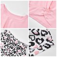 thumbnail image 4 of 8-12T SILVERCELL Girl's Summer 2 Piece Twist Front Crop Tops with Bow Belted Short Set, 4 of 7