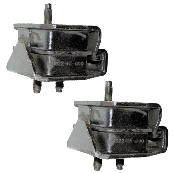 Front Engine Motor Mount Pair 2pc for Subaru H4 2.5 Impreza WRX Forester Baja MTA36698