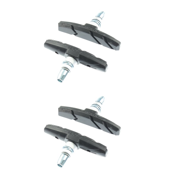 2 Pieces Brake Pads for Bicycle Frictional Force Weather-proof