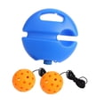 thumbnail image 2 of LOVIVER Pickleball Trainer Baseboard with 40 Holes Pickleball Ball Rope for Beginner orange, 2 of 8