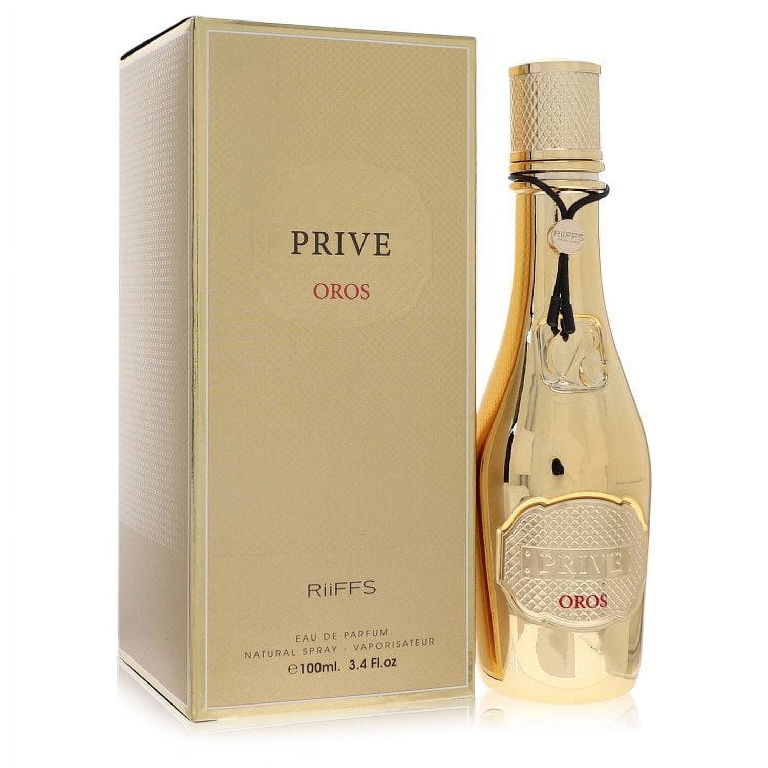 Riiffs Prive Oros Eau De Parfum Spray By Riiffs - 3.4 oz Riiffs Prive Oros Eau De Parfum Spray By Riiffs - 3.4 oz