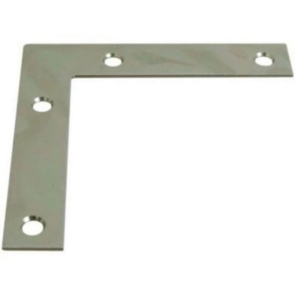 National Hardware - V117 4" x 3/4" Corner Plate - 4 Per Pack