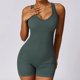 thumbnail image 1 of Mono sin costuras, conjunto de gimnasio para mujer, traje de entrenamiento para Yoga, ropa deportiva para mujer, mono deportivo, monos para hacer ejercicio, monos de entrenamiento elásticos, 1 of 5