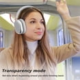 thumbnail image 3 of Srhythm NiceComfort 95 Auriculares híbridos con cancelación de ruido, auriculares inalámbricos Bluetooth con modo de transparencia, sonido HD (renovado), 3 of 5