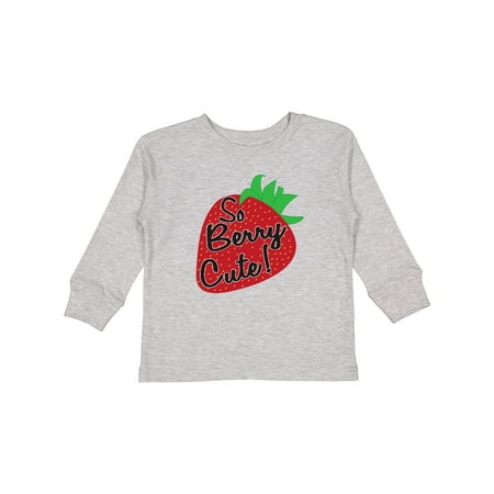 

Inktastic So Berry Cute! Gift Toddler Boy or Toddler Girl Long Sleeve T-Shirt