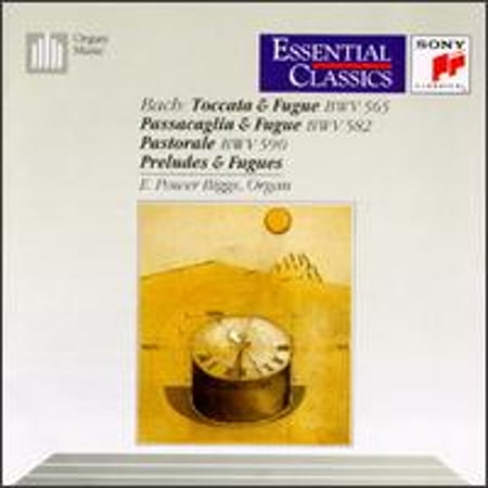 Pre-Owned Bach: Toccata & Fugue; Passacaglia & Fugue; Pastorale; Prelude & Fugue (CD 0074644655124) by E. Power Biggs (organ)