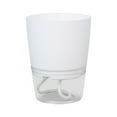 thumbnail image 1 of Automatic Water Absorbing Plant Pot Self Planter Flower Pot White L, 1 of 6