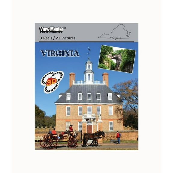 ViewMaster - Virginia - 3 Reels Classic Scenic from the 1970s